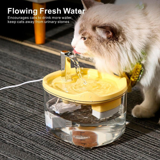 Dieren Drinkfontein met Drievoudige Filter