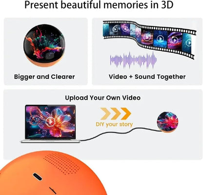 MAGICGLOBE™ Magische Video Bol Display
